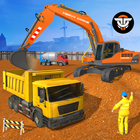 Heavy Excavator Construction simgesi