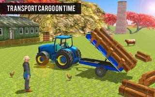 Tractor Trolley Farming Games اسکرین شاٹ 2