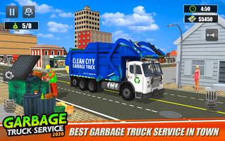 Garbage Truck Driver Simulator постер