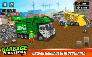 Garbage Truck Driver Simulator ảnh chụp màn hình 1