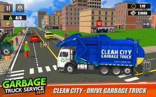 Garbage Truck Driver Simulator स्क्रीनशॉट 2