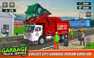 Garbage Truck Driver Simulator स्क्रीनशॉट 3