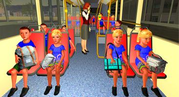 High School Bus Driving Games ảnh chụp màn hình 1