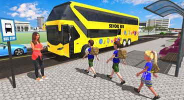 High School Bus Driving Games capture d'écran 2