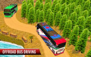 Offroad Bus Simulator Game 3D Affiche