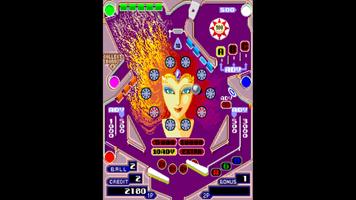 Pinball Action, arcade game Affiche