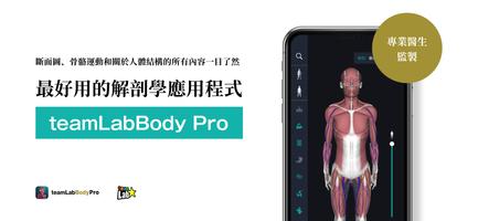 teamLab Body 解剖/骨骼/肌肉/筋絡/人体 海報
