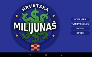 Milijunaš Hrvatska poster