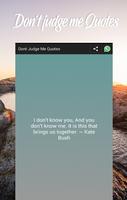 Don't Judge Me Quotes ảnh chụp màn hình 3