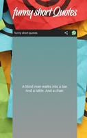 Funny Short Quotes poster
