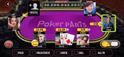 Poker Paris - Đánh bài Online 스크린샷 2