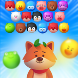 Bubble Shooter: Fox & Friends иконка