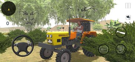 Indian Tractor Simulator 3D Affiche