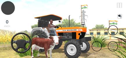 Indian Tractor Simulator 3D captura de pantalla 1