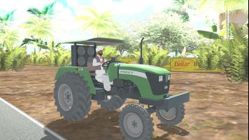 Indian Tractor Simulator Pro Affiche