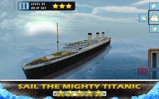 Titanic Escape Crash Parking Affiche