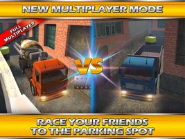 Construction Truck 3D Parking Affiche