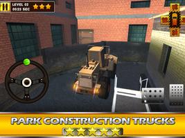 Construction Truck 3D Parking capture d'écran 3