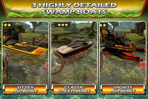 Swamp Boat Parking - 3D Racer اسکرین شاٹ 1