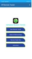 Remote Tester Infrared Rays Detectors পোস্টার