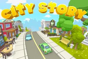 City Story™ الملصق