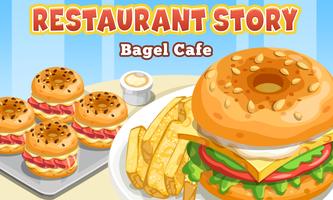Restaurant Story: Bagel Cafe Affiche