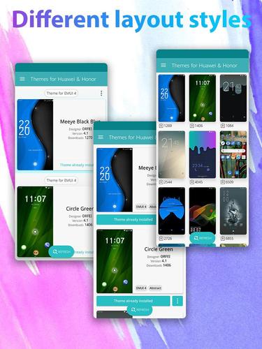 themes wallpapers icons for huawei