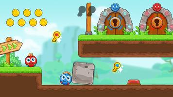 Red and Blue: Ball Heroes screenshot 2