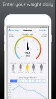 DailyWeight: weight monitor poster