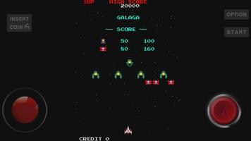 Galaga, Arcade Game Affiche