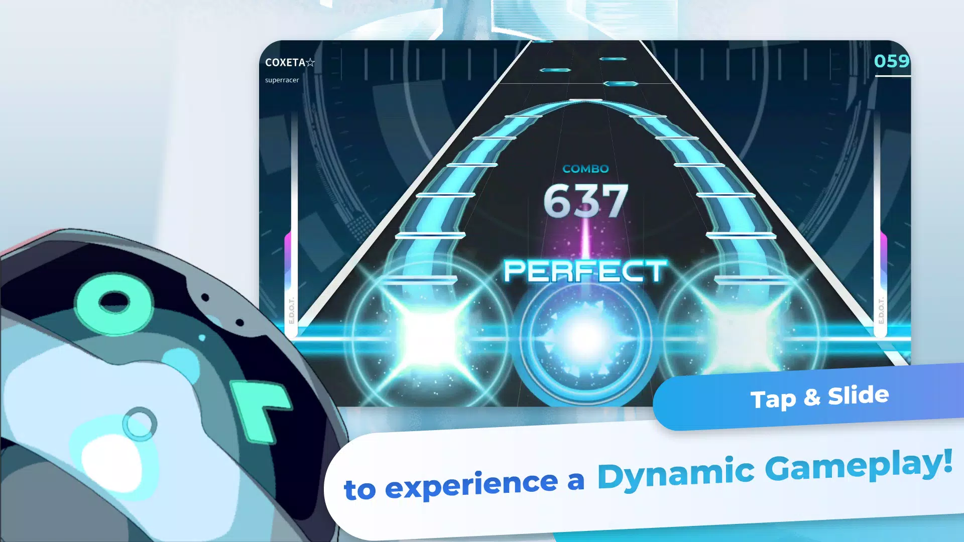 COXETA – Dual Lane Music Game