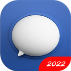 Blue SMS ikon