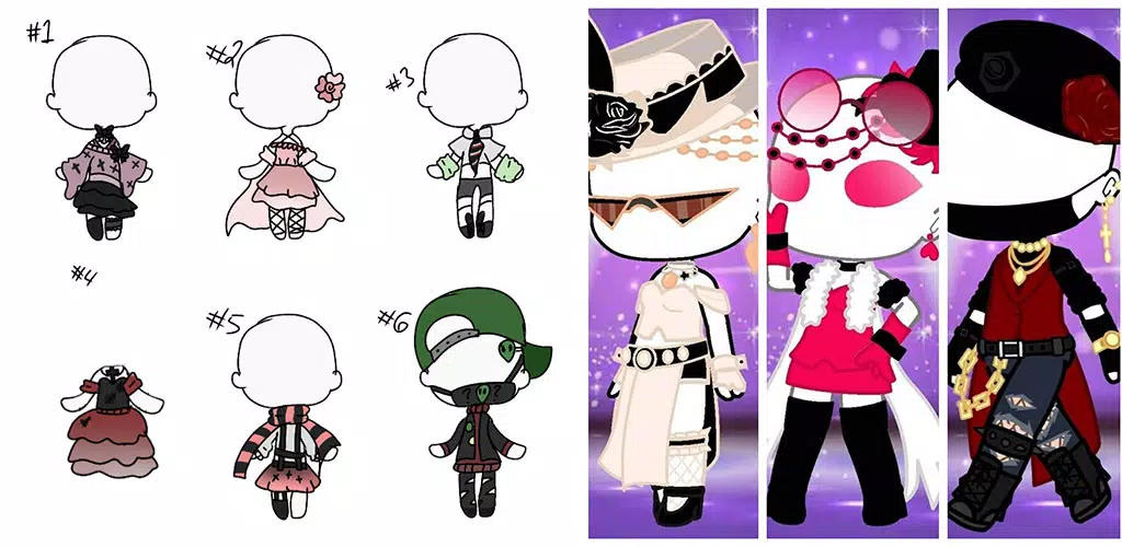 Different Gacha Club Outfit Ideas For Gacha Lovers