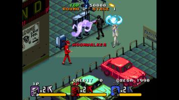 MJ's Moonwalker, arcade game screenshot 1
