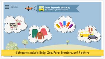 Learn Esperanto With Amy for Kids poster