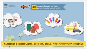 Aprende español con Tonia Pro скриншот 1