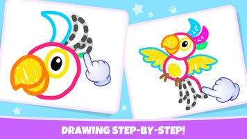 Drawing for kids! Toddler draw ภาพหน้าจอ 2