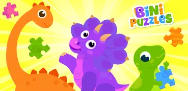 Bini Dino Puzzles for Kids!