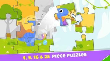 Bini Dino Puzzles for Kids! poster