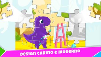2 Schermata Dinosauri: giochi per bambini!