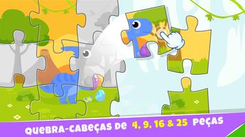 Dinossauros: jogos para bebes! Cartaz