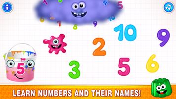 Learning numbers for kids! ภาพหน้าจอ 1