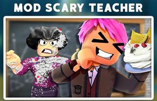 Mod for Scary Teacher Helper 3D الملصق