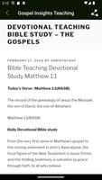 Gospel Insights Bible Teaching الملصق