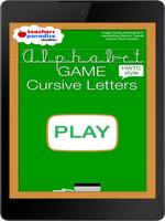 Cursive Handwriting Game HWTC capture d'écran 2