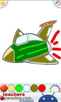 برنامه‌نما Airplanes & Jets Coloring Book عکس از صفحه