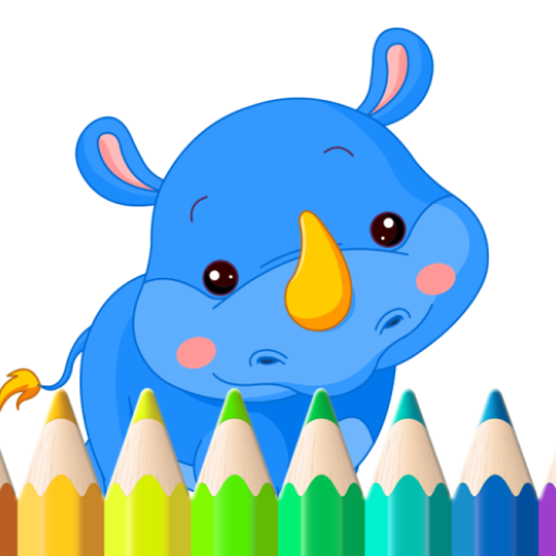 Cute Animals Coloring Book