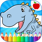 Dinosaurs Coloring Book biểu tượng