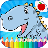 Dinosaurs Coloring Book icône