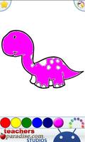 برنامه‌نما Dinosaurs Coloring Book عکس از صفحه